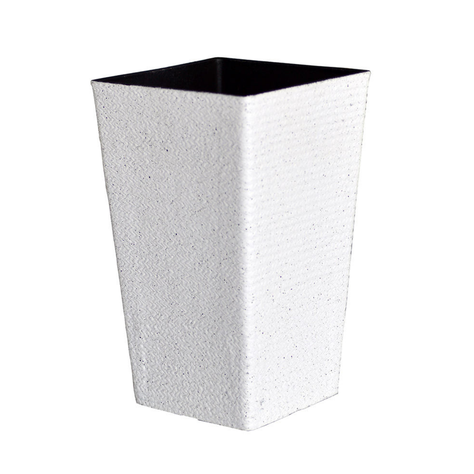 Macetero Plastico Alargado Premium Base Cuadrada Conica-0