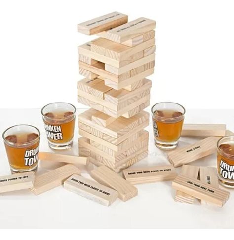 Juego De Shots Drunken Tower Juego De Mesa Para Fiestas-2