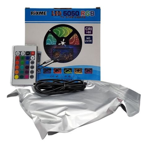 Cinta Tira Led Rgb Bluetooth 5 Metros 5050 Control Colores-2