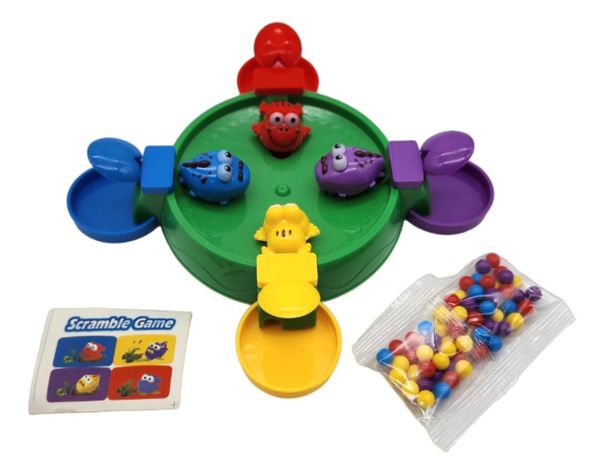 Juego De Mesa Scramble Game Entretenido Colores Diversion-3