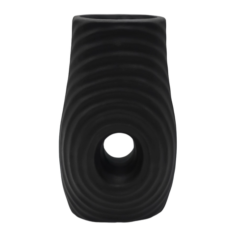 Jarron Florero De Ceramica Fina Decorativo Moderno Negro-0
