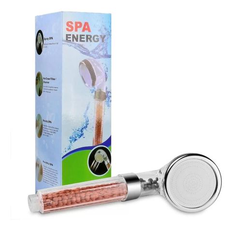 Eco Ducha Spa Cabezal Para Ducha Telefono Mango Filtrador-0