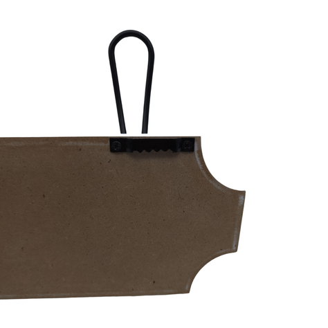 Perchero De Pared Colgador Vintage 4 Ganchos Dobles Blanco-2