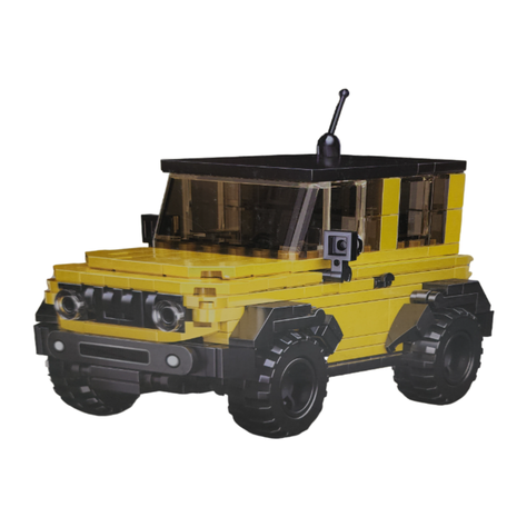 Juego Construye Vehiculo Camioneta Armable Amarillo-2