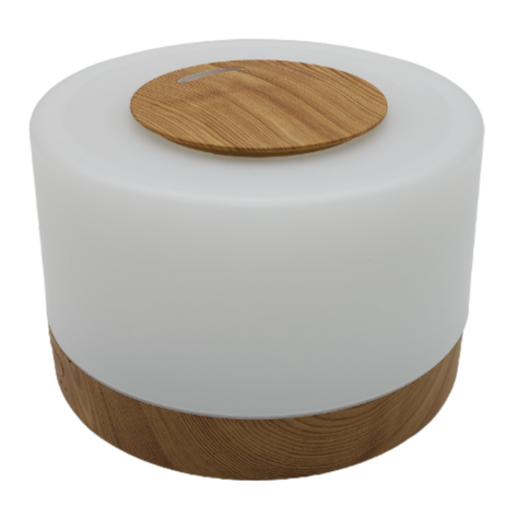 Humidificador Lampara Led Usb De Aromas Diseño Madera-1