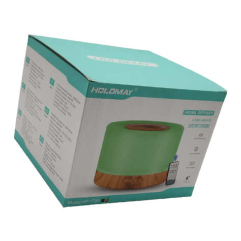 Humidificador Lampara Led Usb De Aromas Diseño Madera-6