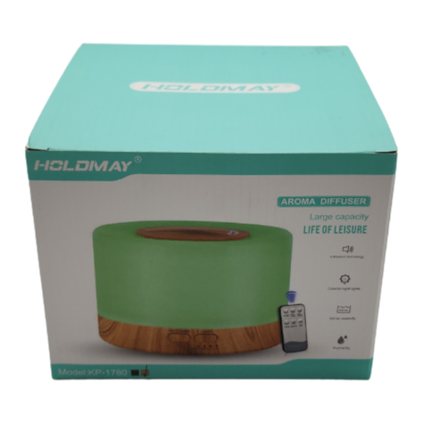 Humidificador Lampara Led Usb De Aromas Diseño Madera-7