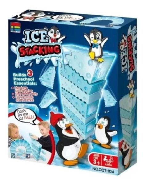 Juego De Mesa Apilar Cubos De Hielo Con Pinguinos Staking-1