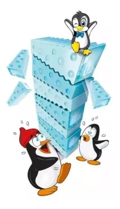 Juego De Mesa Apilar Cubos De Hielo Con Pinguinos Staking-2