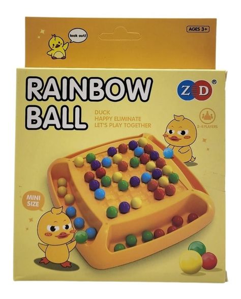 Juguete Juego De Mesa Tablero Rainbow Ball Entretención-0
