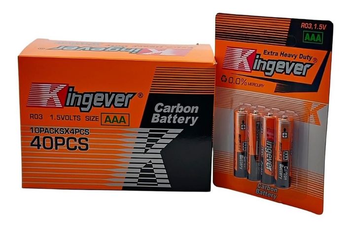 Pack Pilas Triple Aaa Kingever 20 Unidades-1