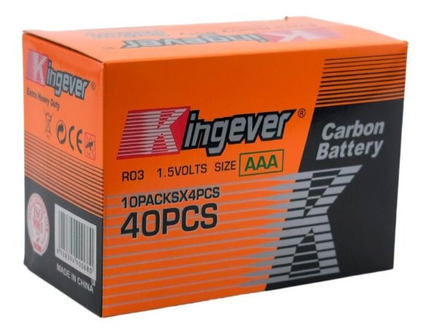 Pack Pilas Triple Aaa Kingever 20 Unidades-2