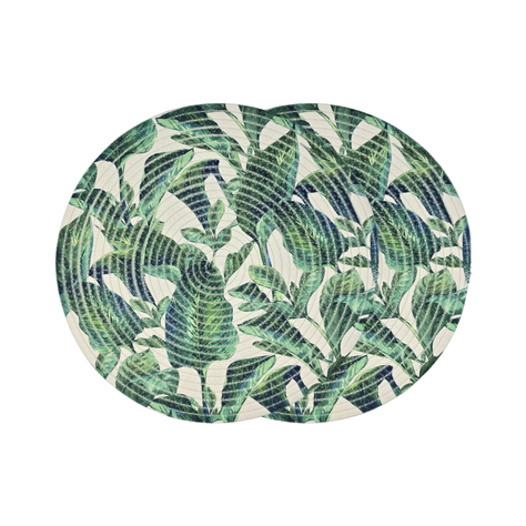 Set 2 Base Para Olla Cosas Calientes Individuales Verdes-1