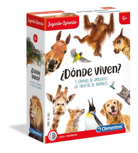 Juego Didactico Memory ¿Dónde Viven? -0