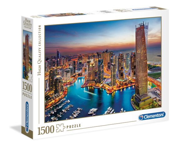 Puzzle 1500 piezas Dubai Marina-0