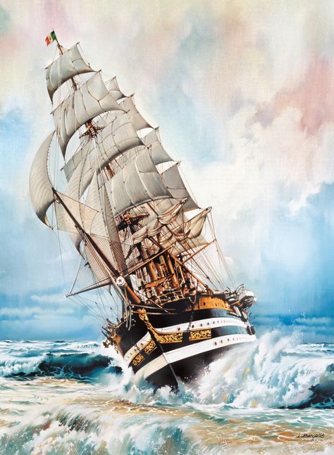 Puzzle 1000 piezas Americo Vespucio-1