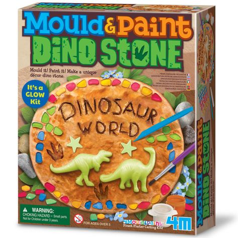 Moldea Pinta Piedra  con Dinosaurios-0