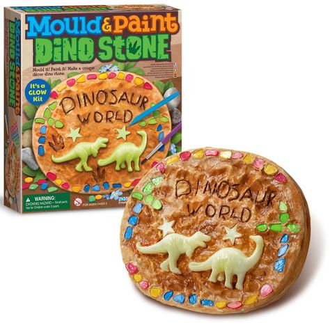 Moldea Pinta Piedra  con Dinosaurios-2
