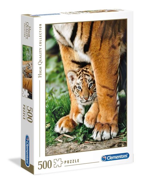 Puzzle 500 piezas Tigre Bengala-0