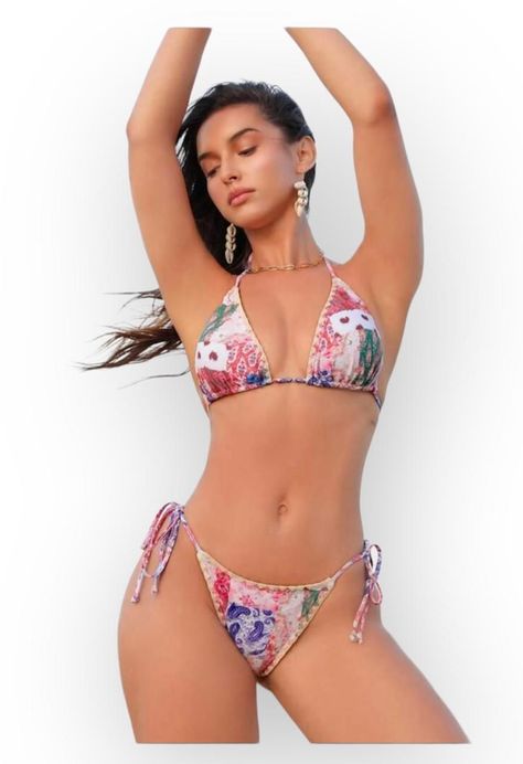 Traje de Baño Mujer Estampado Paisley-2