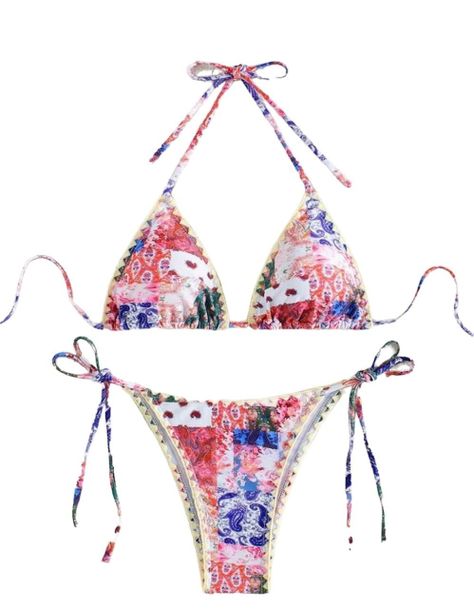 Traje de Baño Mujer Estampado Paisley-4