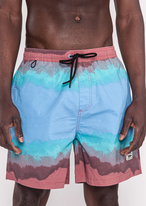 Traje de Baño Volley Rainbow Blue-0