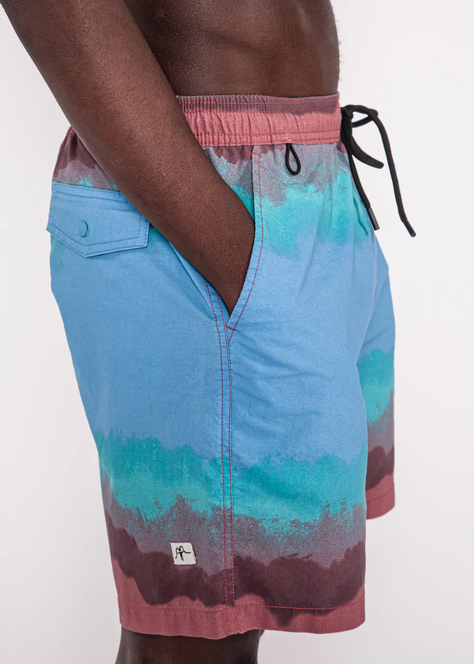 Traje de Baño Volley Rainbow Blue-3