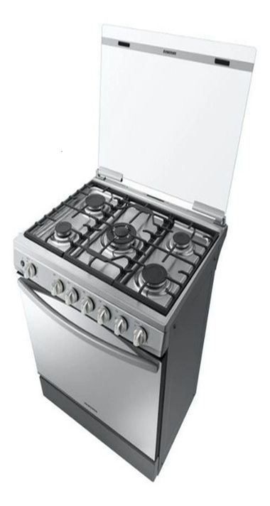 Cocina Gas Samsung 5 Quemadores Nx52a7422cszs-1