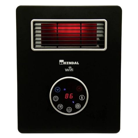 Estufa Infrarroja Kendal Wifi Kph-05a Color Negro-0