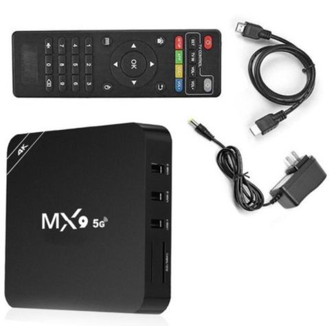 Tv Box Mx9 5g 4k Android wifi para television-1