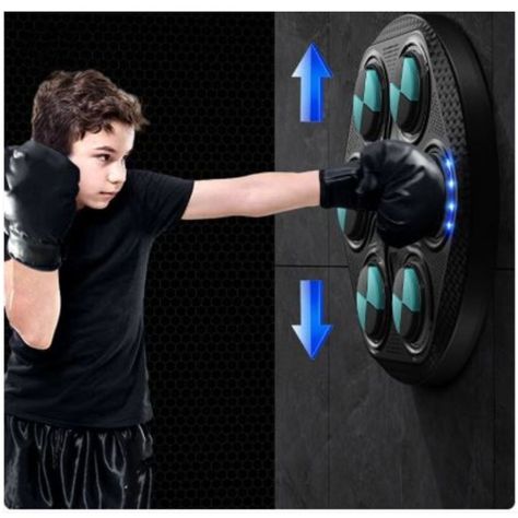 Music Boxing Máquina De Boxeo Guantes Fitness Inteligente-2
