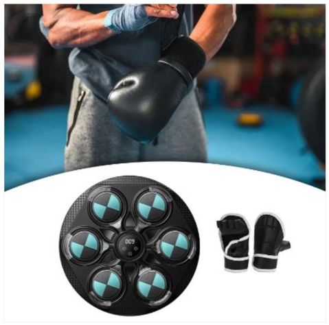 Music Boxing Máquina De Boxeo Guantes Fitness Inteligente-6