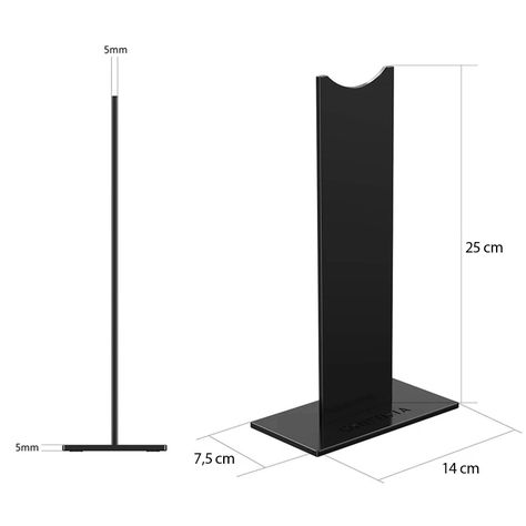 Soporte Stand Para Audífonos Gamer Onikuma Heaphone Stand St Negro-2