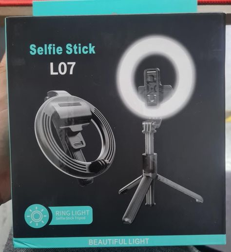 Aro De Luz Led Selfie Stick Monopod Con Tripode Bluetooth-1
