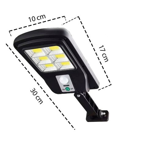 Pack 4 Foco Solar Led Exterior Con Sensor De Movimiento Ip65-3