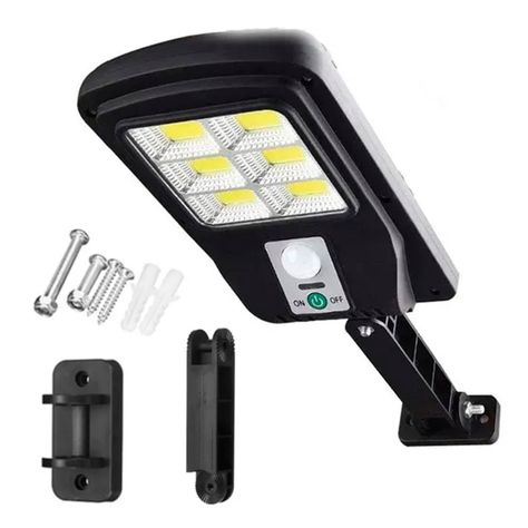 Pack 4 Foco Solar Led Exterior Con Sensor De Movimiento Ip65-2