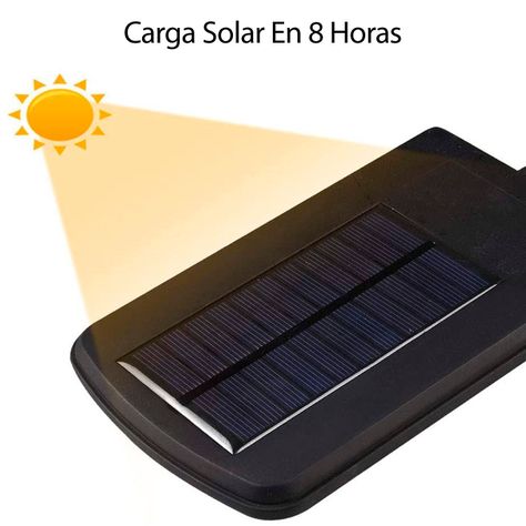 Pack 4 Foco Solar Led Exterior Con Sensor De Movimiento Ip65-4