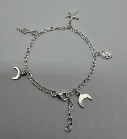 Pulsera Mujer Universo Marino Plata Italiana 925-2