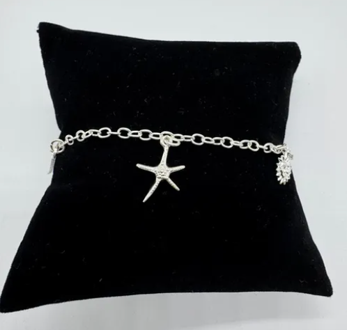 Pulsera Mujer Universo Marino Plata Italiana 925-3