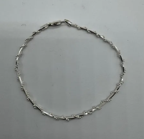 Pulsera Mujer Modelo Coral - Plata Italiana 925-1