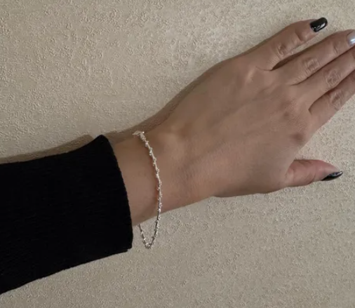 Pulsera Mujer Modelo Coral - Plata Italiana 925-2