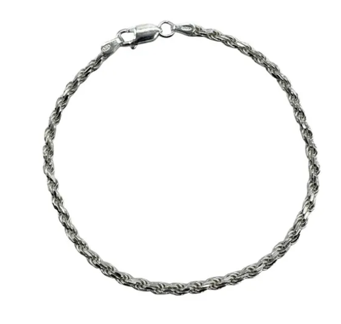 Pulsera Hombre Turbillon Plata Italiana 925-0