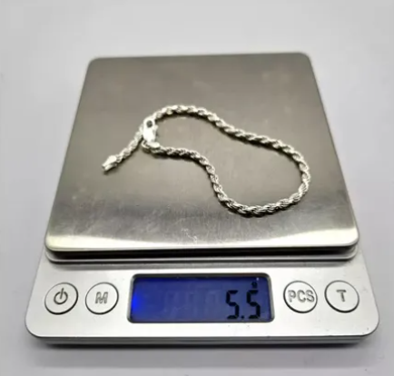 Pulsera Hombre Turbillon Plata Italiana 925-4