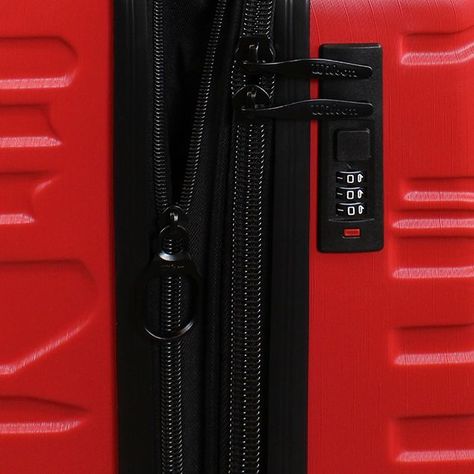Pack 2 maletas M+L Vermont Rojo-3