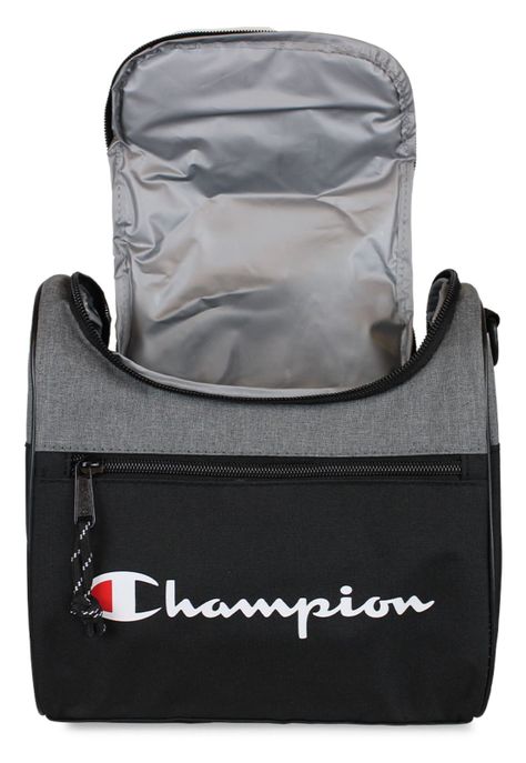 Lonchera térmica Oxford gris Champion-2