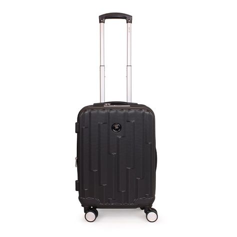 Maleta cabina S (10 Kg) Flip Negro con USB -0