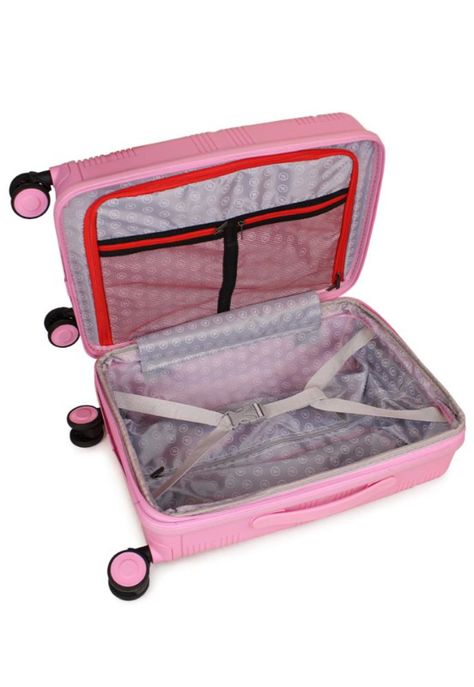 Maleta de cabina con usb CHIC rosada F la Maleta de Chile-1