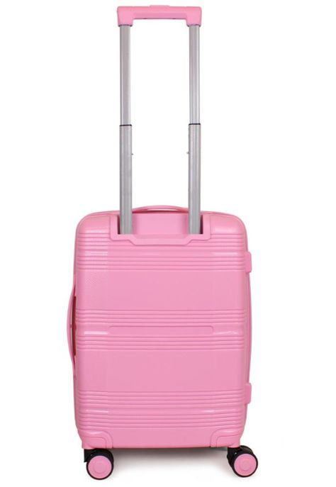 Maleta de cabina con usb CHIC rosada F la Maleta de Chile-9