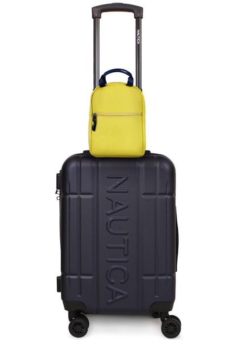 Pack Nautica Maleta cabina Amsterdam azul + Mochila Emma-0