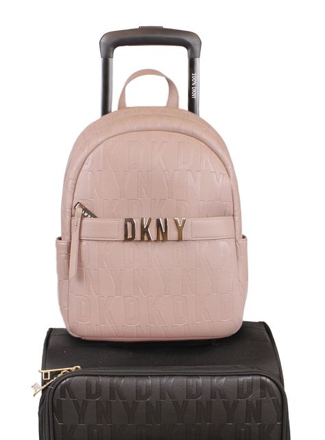 Mochila Impressionist Rosa Donna Karan -2